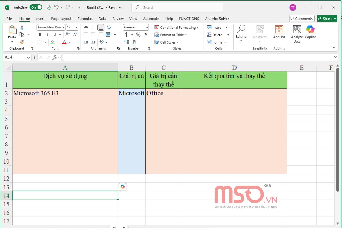 Cách sử dụng hàm thay thế ký tự trong Excel - REPLACEB