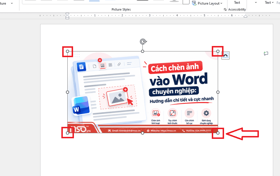 Thay đổi thủ công bằng chuột