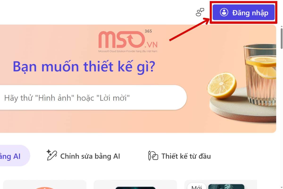 Hướng dẫn đăng ký và đăng nhập Microsoft Designer