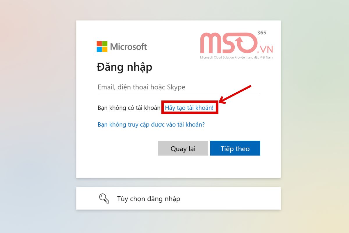Hướng dẫn đăng ký và đăng nhập Microsoft Designer