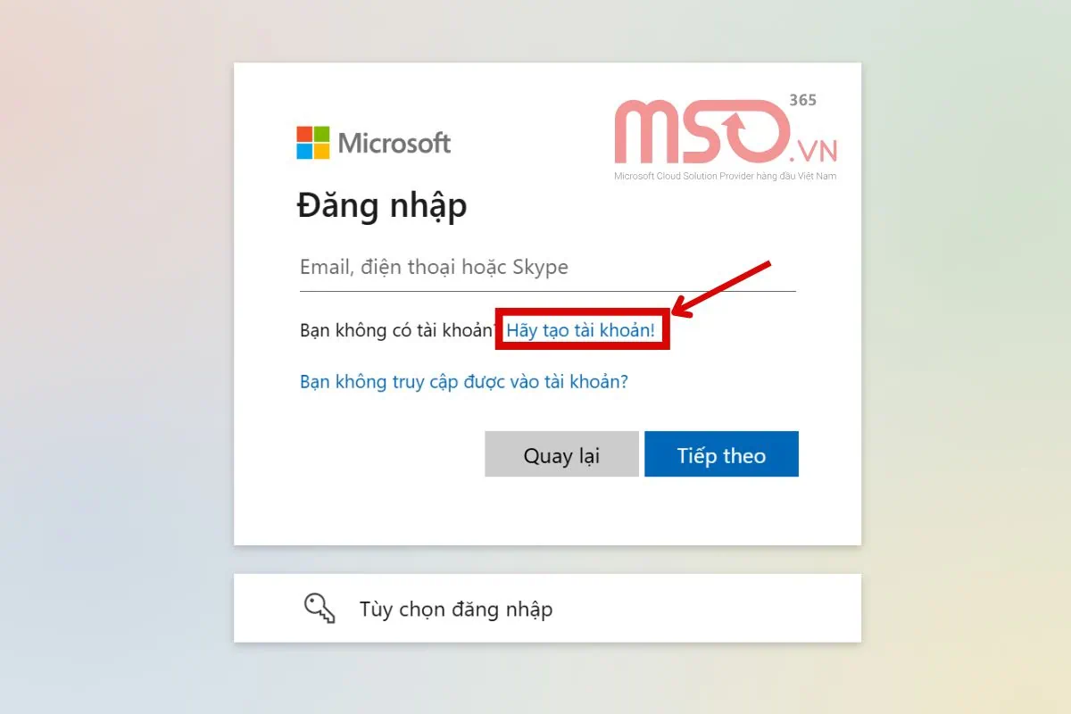 Hướng dẫn đăng ký và đăng nhập Microsoft Designer