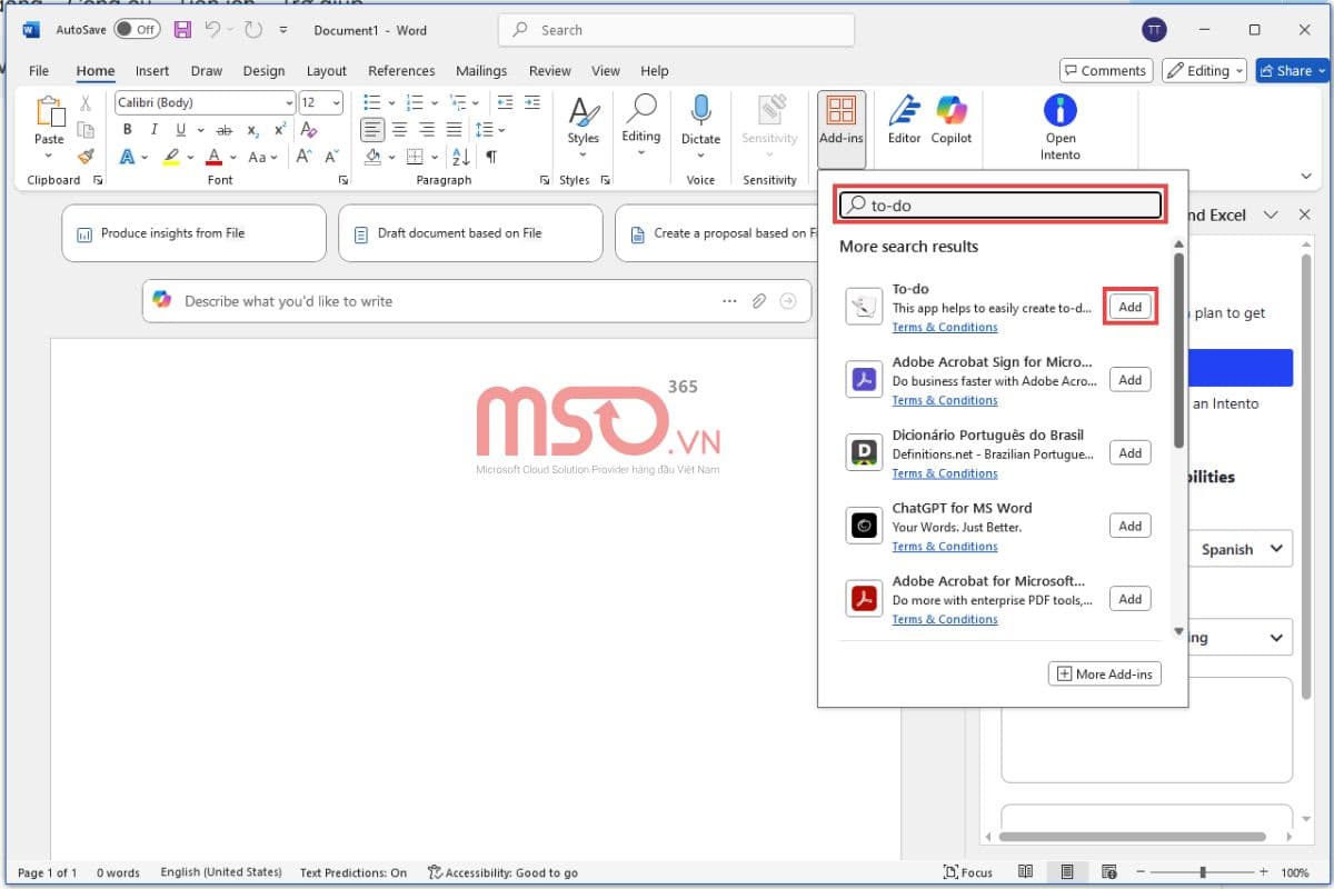 Microsoft Word Add ins tốt nhất giúp tối ưu hóa công việc