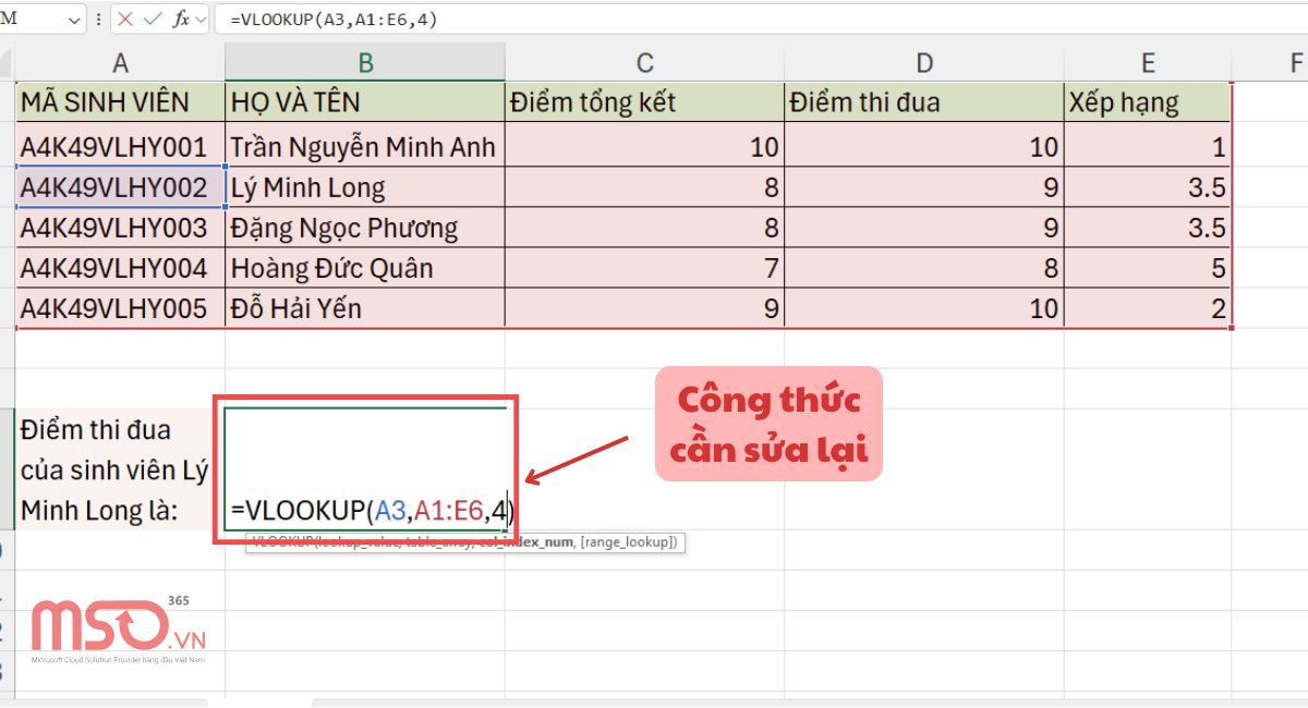 Nguyên nhân và cách sửa lỗi #REF trong Excel hiệu quả nhất