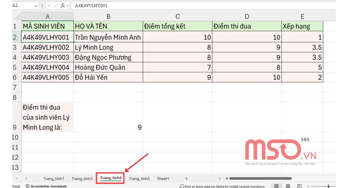Nguyên nhân và cách sửa lỗi #REF trong Excel hiệu quả nhất