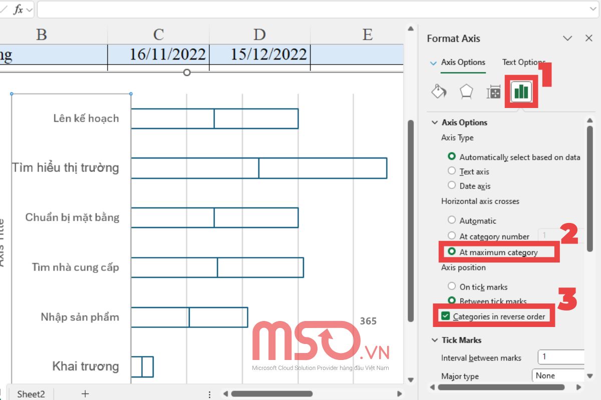Gợi ý cách vẽ biểu đồ Gantt chart Excel đơn giản nhất