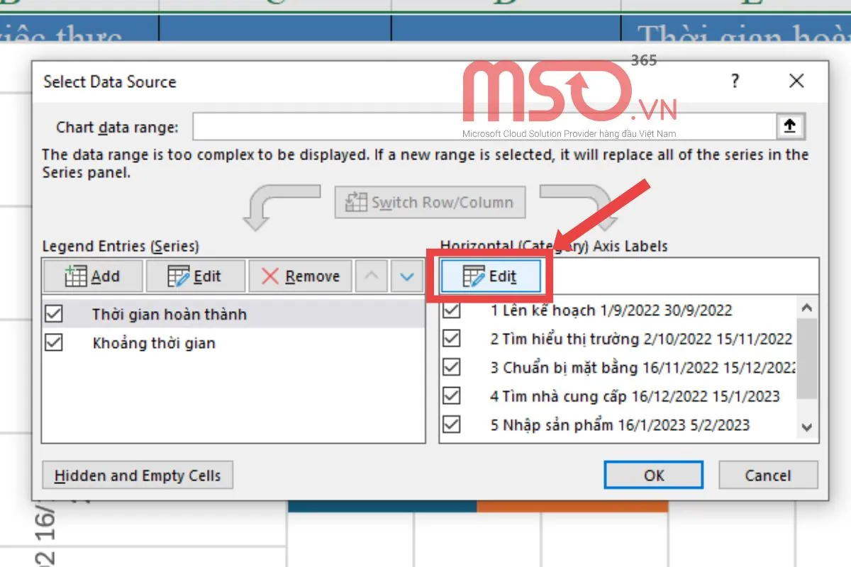 Gợi ý cách vẽ biểu đồ Gantt chart Excel đơn giản nhất