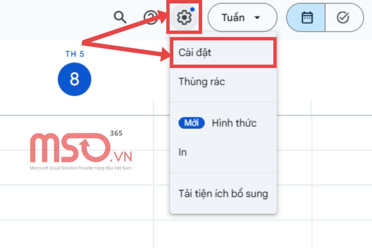 Đồng bộ hóa lịch Outlook với Google Calendar