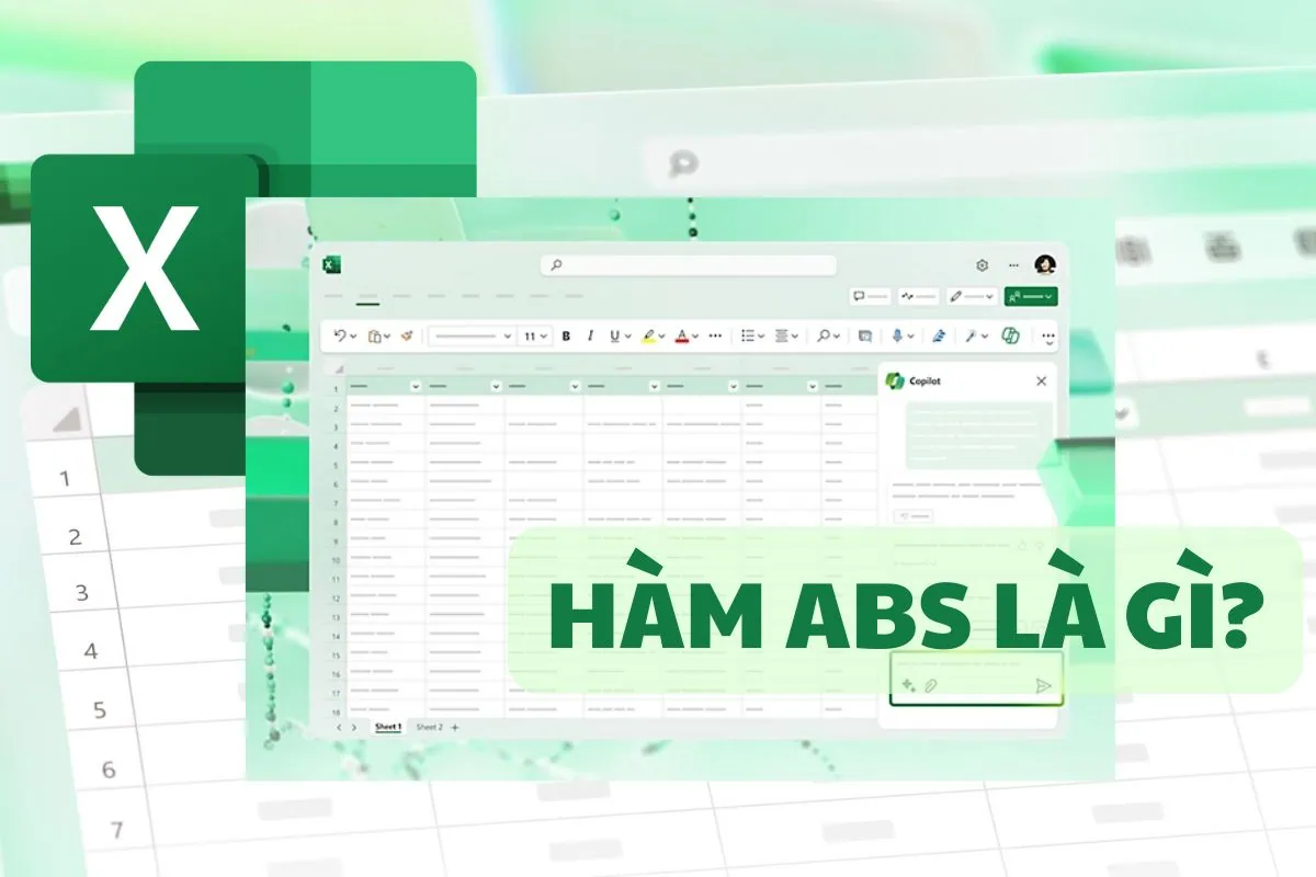 Hàm ABS là gì trong Excel? Ứng dụng của hàm ABS