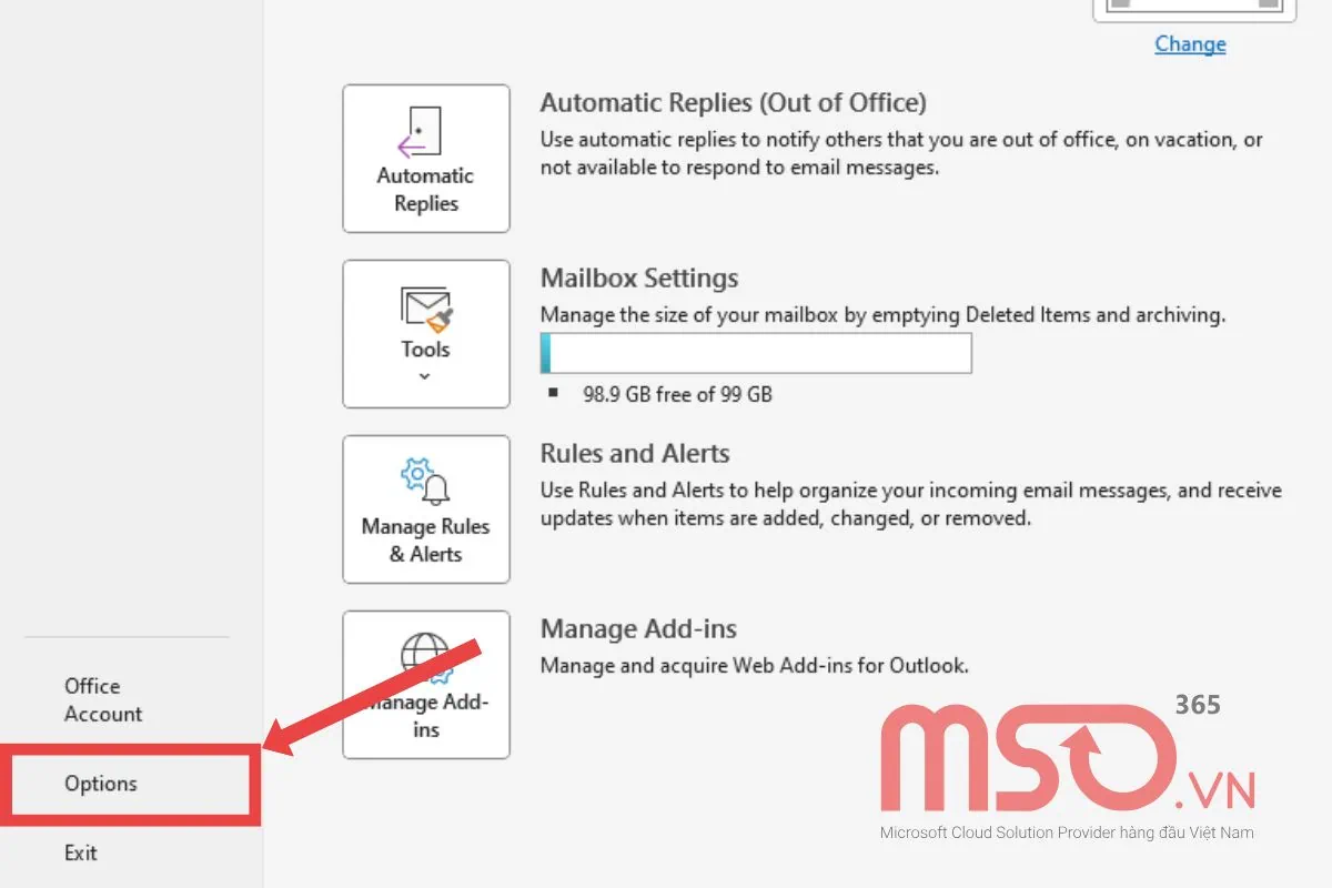 Hướng dẫn cách đổi kiểu và kích thước font mặc định trong Outlook