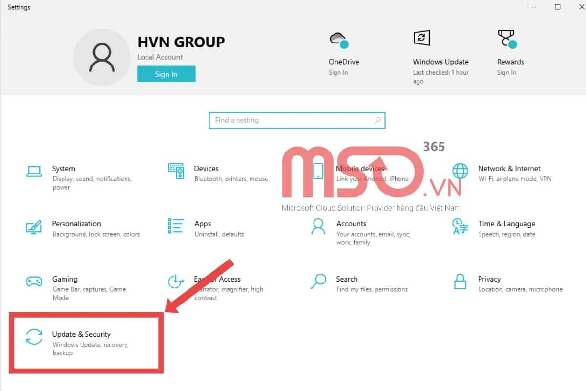 Cách hủy bỏ kích hoạt Windows Insider Program
