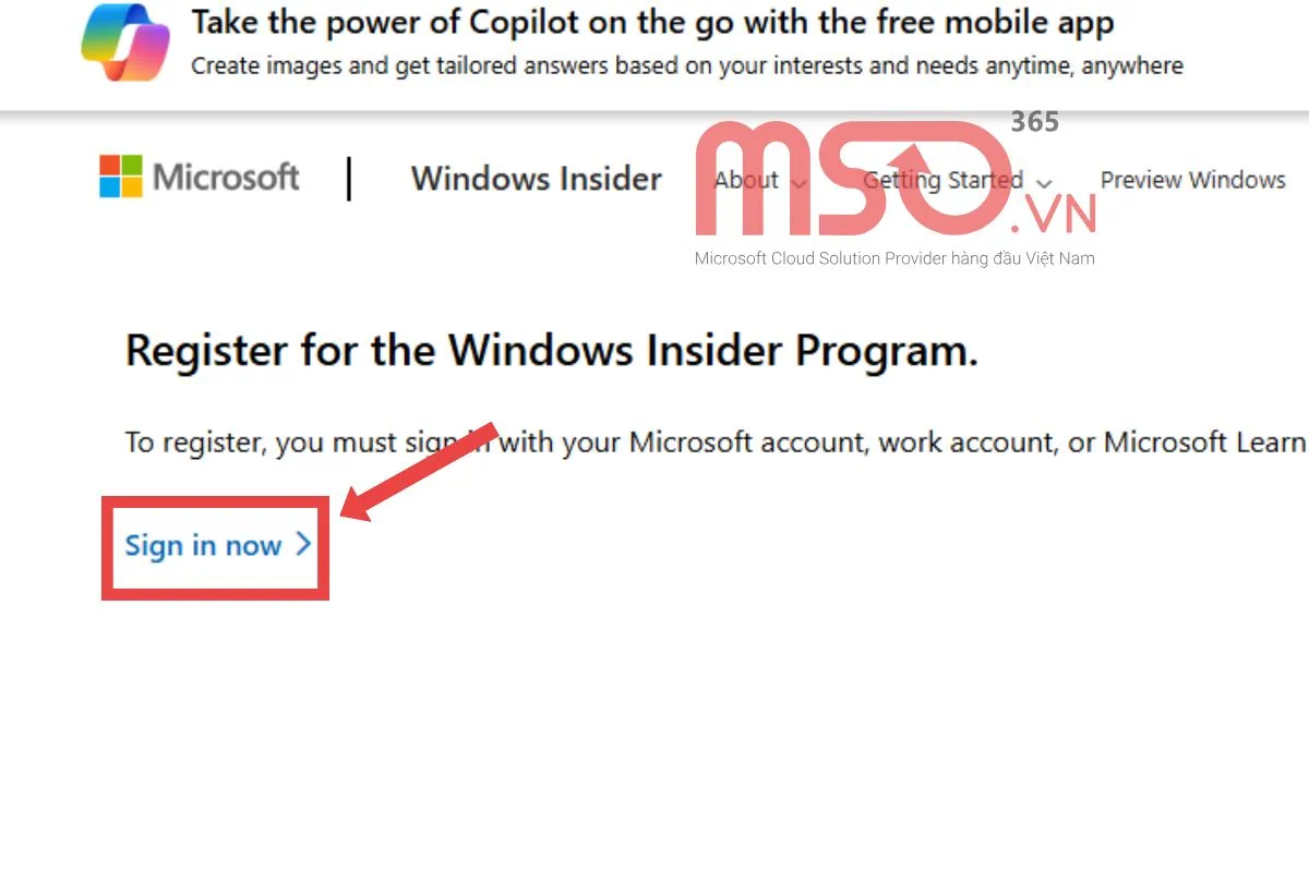Hướng dẫn cách kích hoạt Windows Insider Program