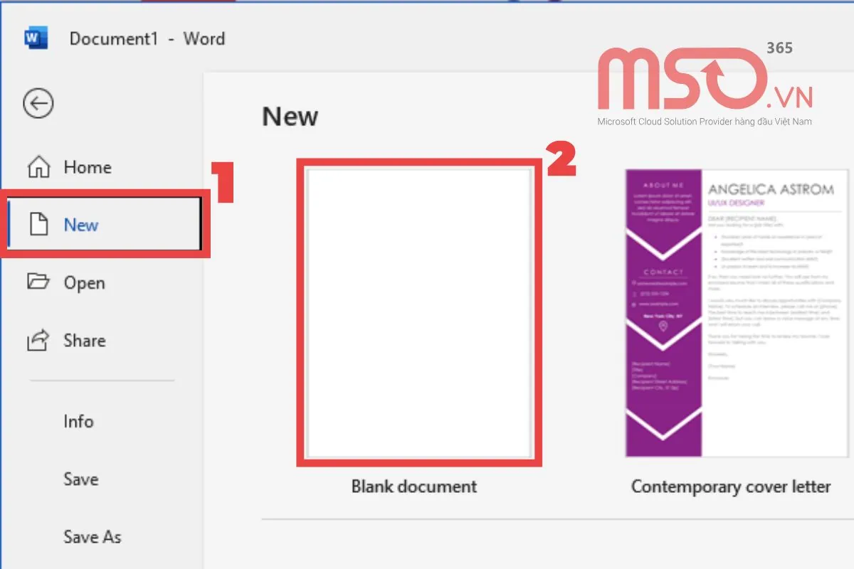 Hướng dẫn sử dụng Microsoft Word Document cơ bản