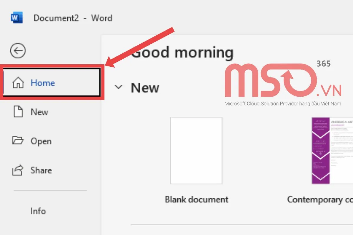 Hướng dẫn sử dụng Microsoft Word Document cơ bản