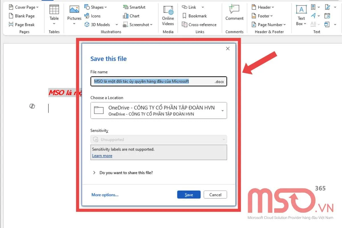 Lưu trữ Microsoft Word Document