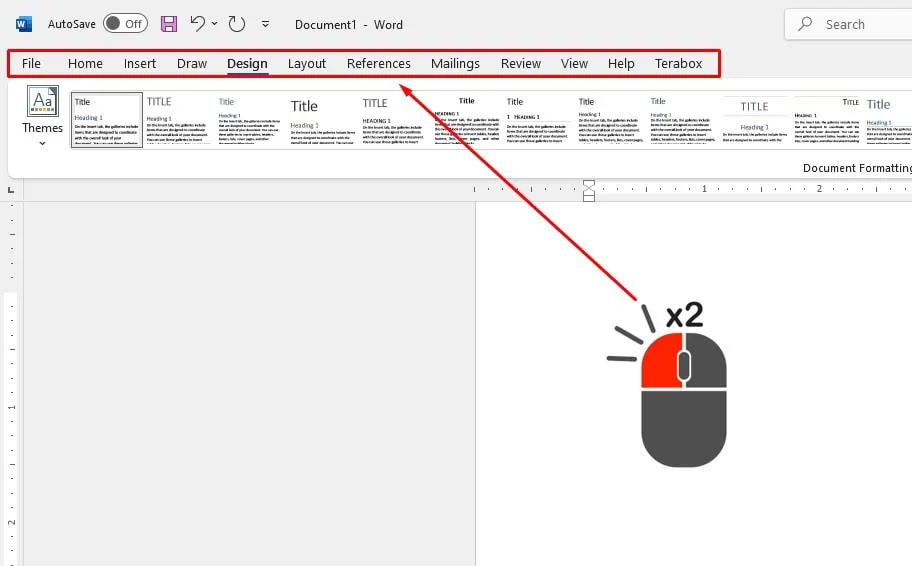 word mất thanh công cụ