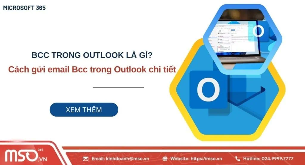 BCC trong Outlook là gì