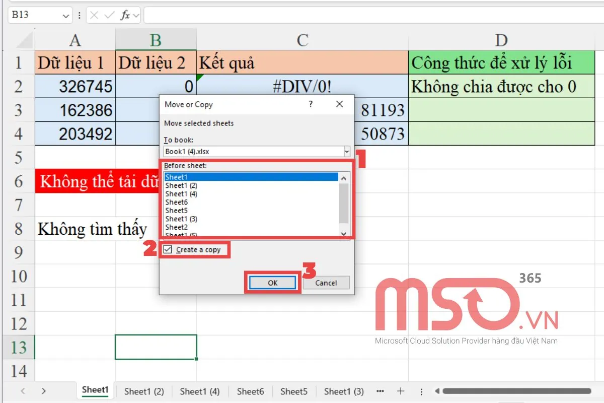 Hướng dẫn cách copy Sheet trong Excel giữ nguyên định dạng