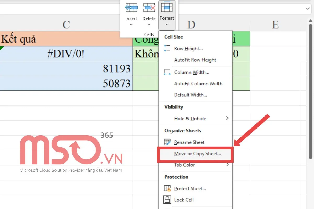 Hướng dẫn cách copy Sheet trong Excel giữ nguyên định dạng