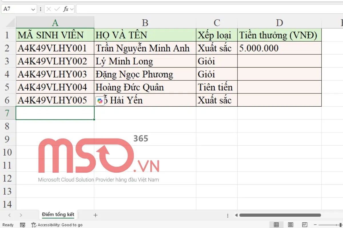 Cách dùng hàm VLOOKUP giữa 2 file để tìm dữ liệu