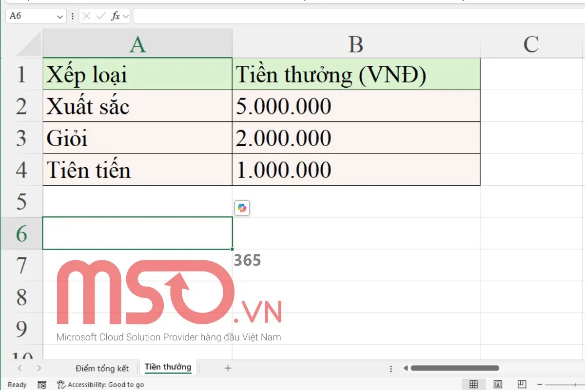 Cách dùng hàm VLOOKUP giữa 2 sheet để truy xuất dữ liệu