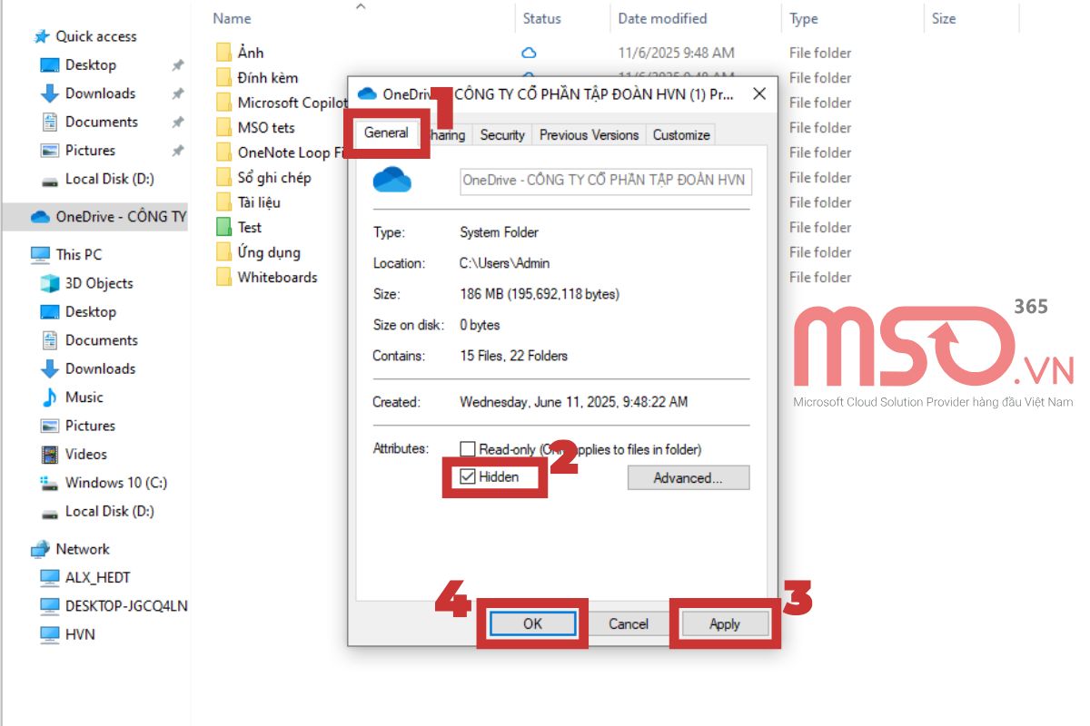 Cách ngừng đồng bộ OneDrive cho máy tính