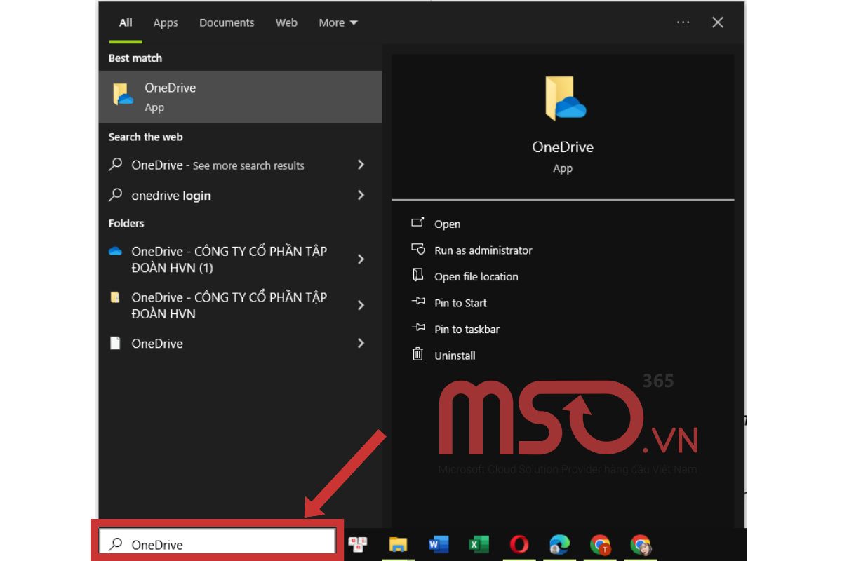 Cách ngừng đồng bộ OneDrive cho máy tính