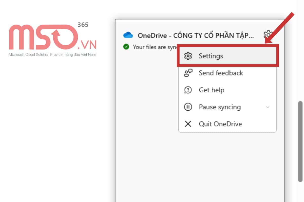 Cách tắt đồng bộ OneDrive cho máy tính