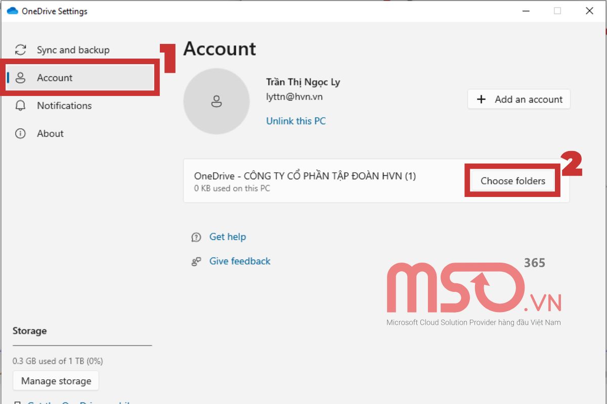 Cách tắt đồng bộ OneDrive cho máy tính