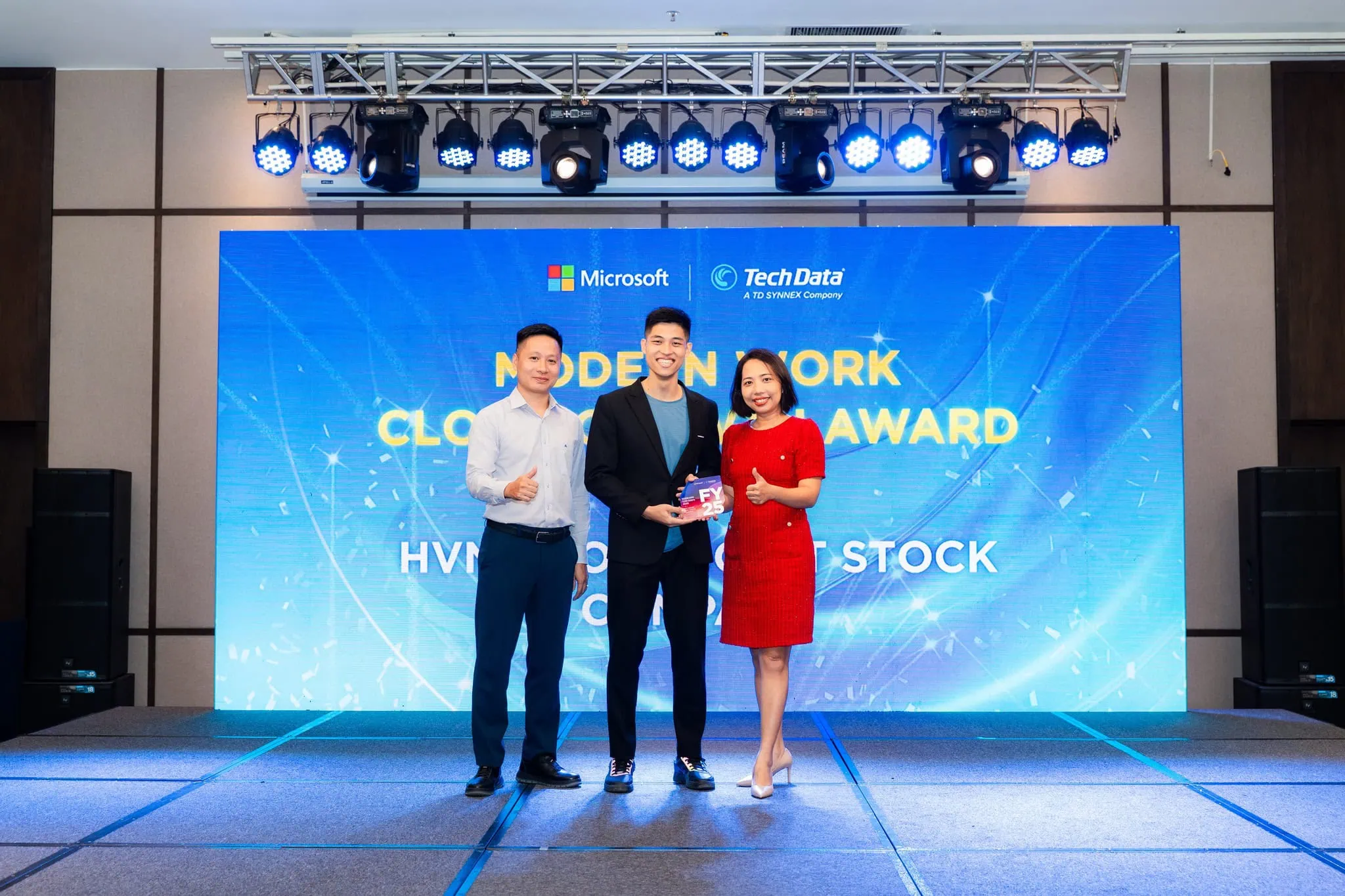 HVN Group được vinh danh tại sự kiện Microsoft FY26 Kick-off