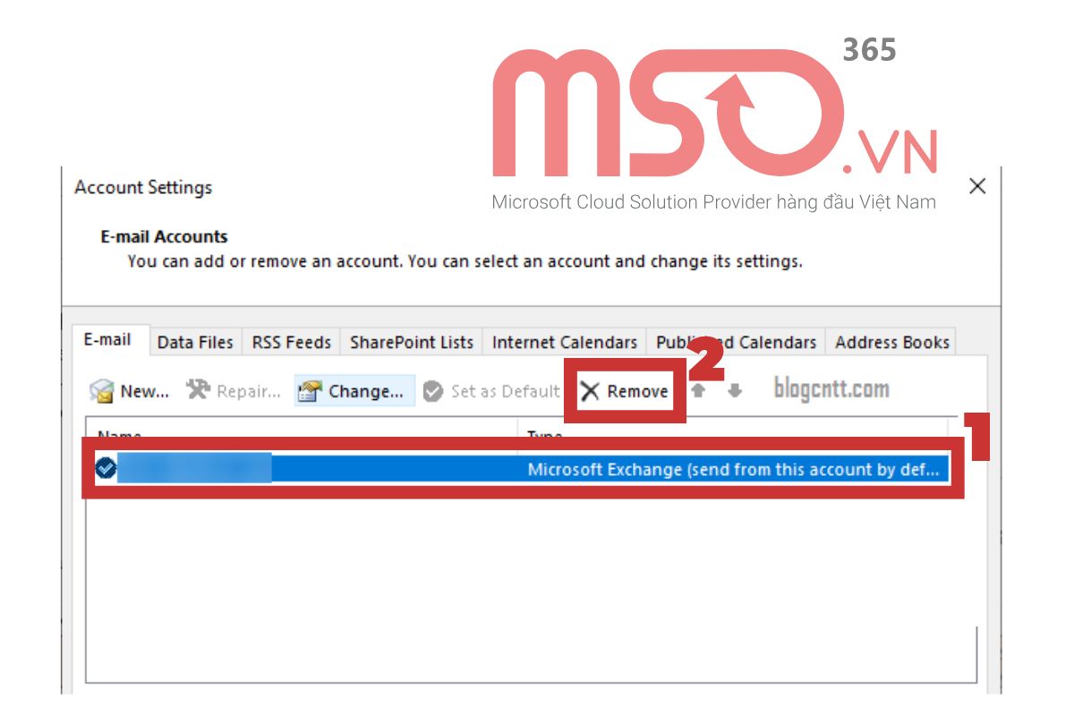 Cách khắc phục lỗi Outlook cannot log on verify you are connected chi tiết