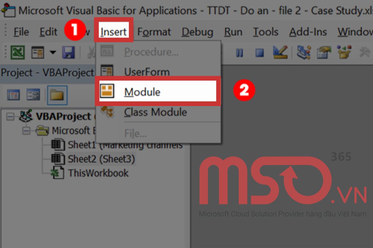 Cách mở khóa file Excel đã quên mật khẩu bằng đoạn script