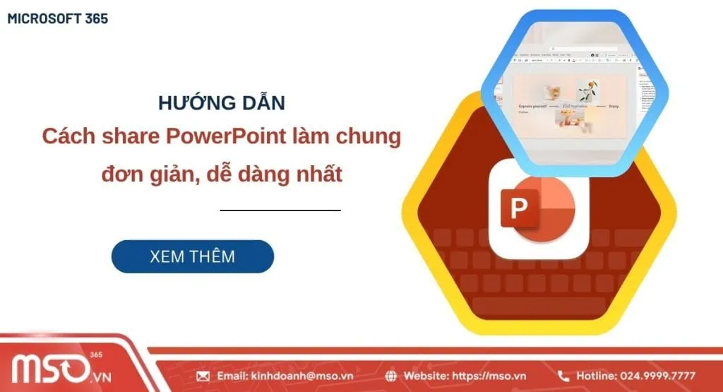 Cách Share PowerPoint Làm Chung