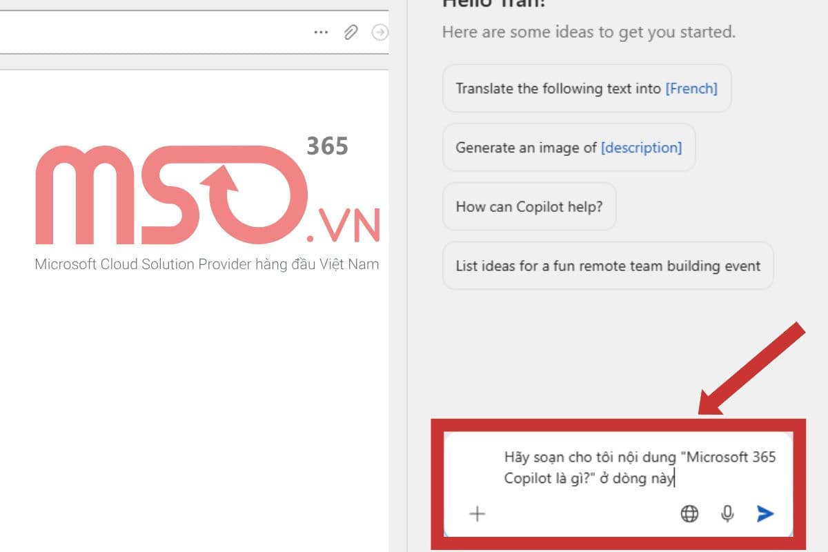 Hướng dẫn sử dụng Copilot trong Microsoft Word cơ bản