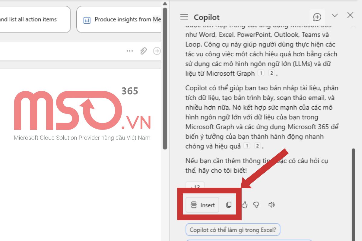 Hướng dẫn sử dụng Copilot trong Microsoft Word cơ bản