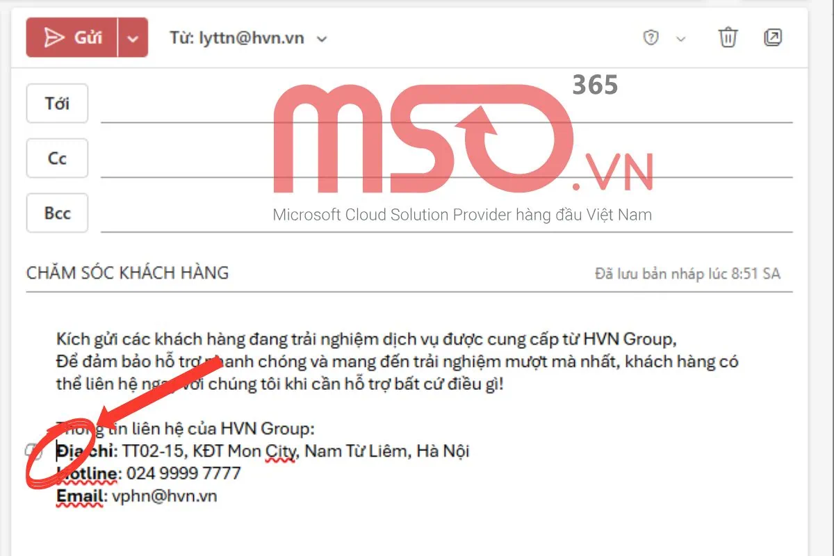 Hướng dẫn cách chèn icon trong Outlook trên máy tính
