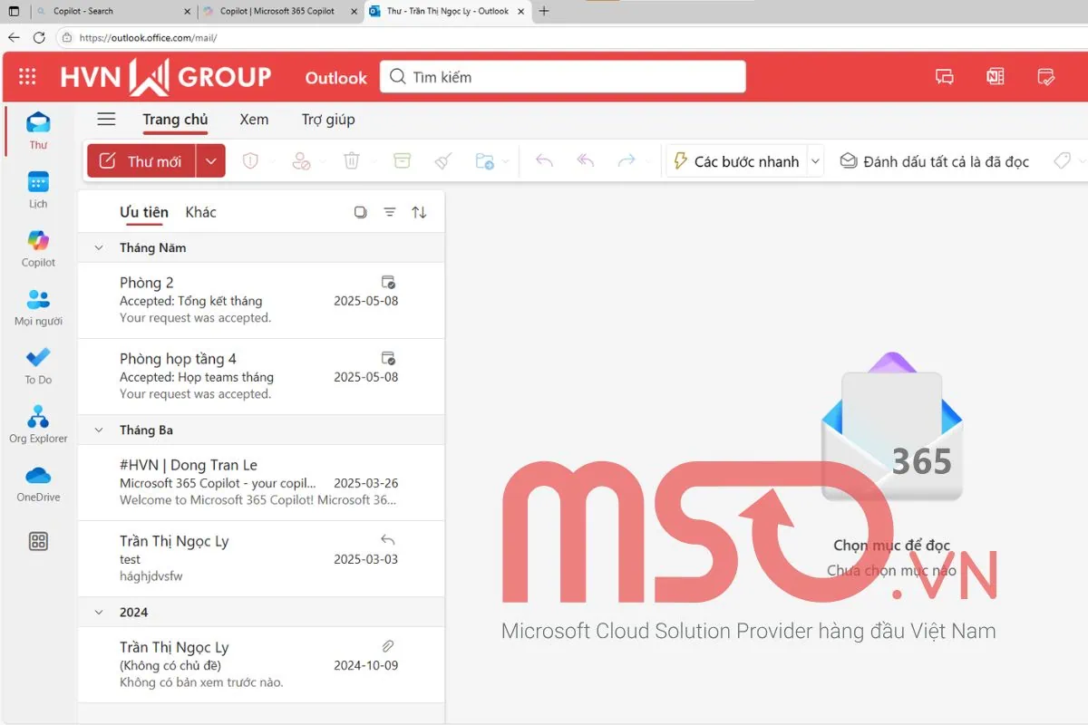 Hướng dẫn sử dụng Copilot danh cho bán hàng