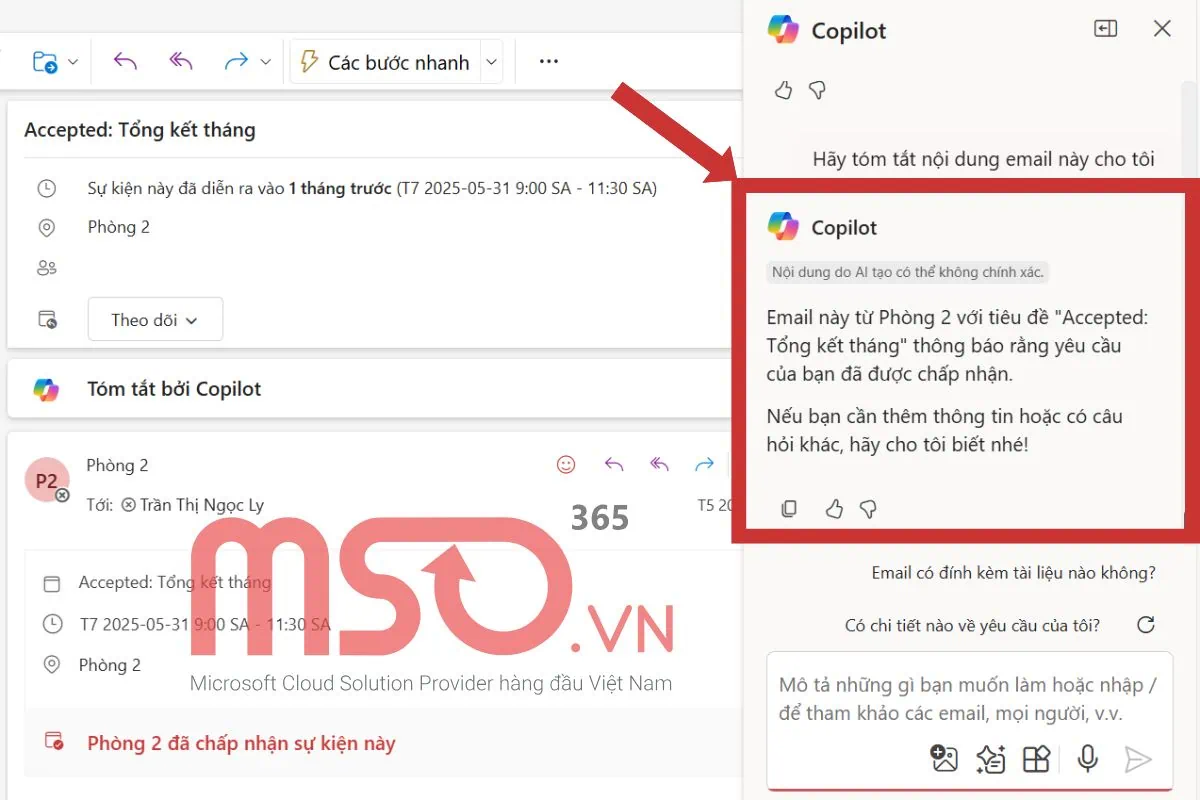 Hướng dẫn sử dụng Copilot danh cho bán hàng