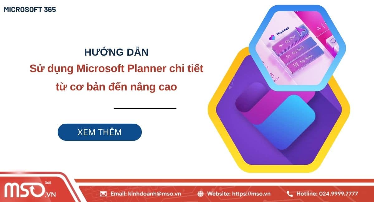 hướng dẫn sử dụng microsoft planner