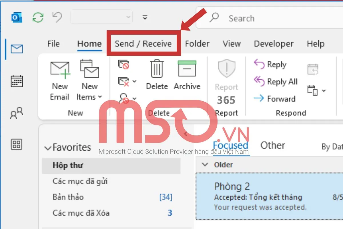 Hướng dẫn các cách sửa lỗi Outlook gửi mail vào Outbox