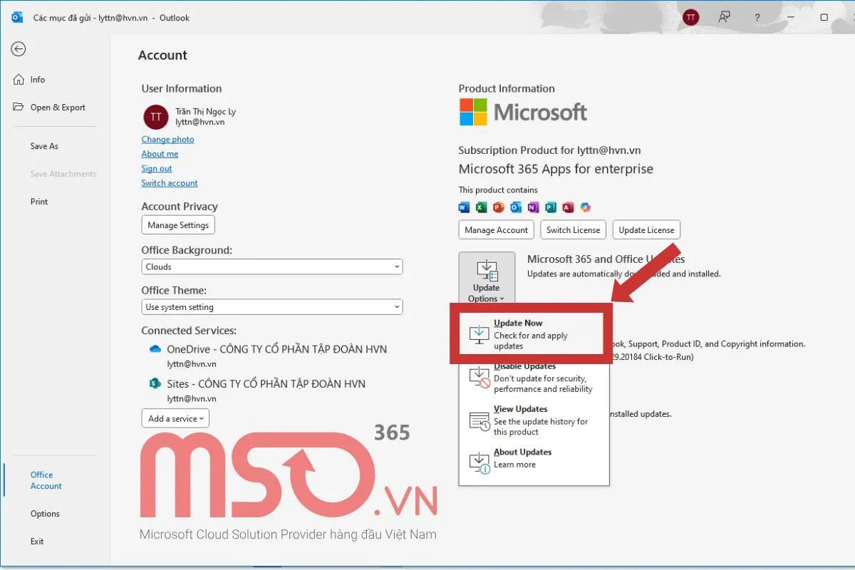 Hướng dẫn các cách sửa lỗi Outlook gửi mail vào Outbox