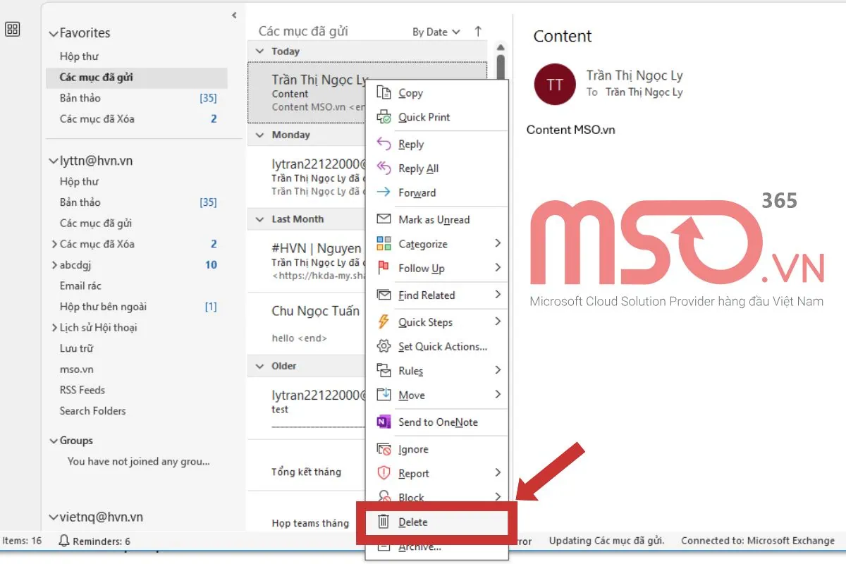 Hướng dẫn các cách sửa lỗi Outlook gửi mail vào Outbox