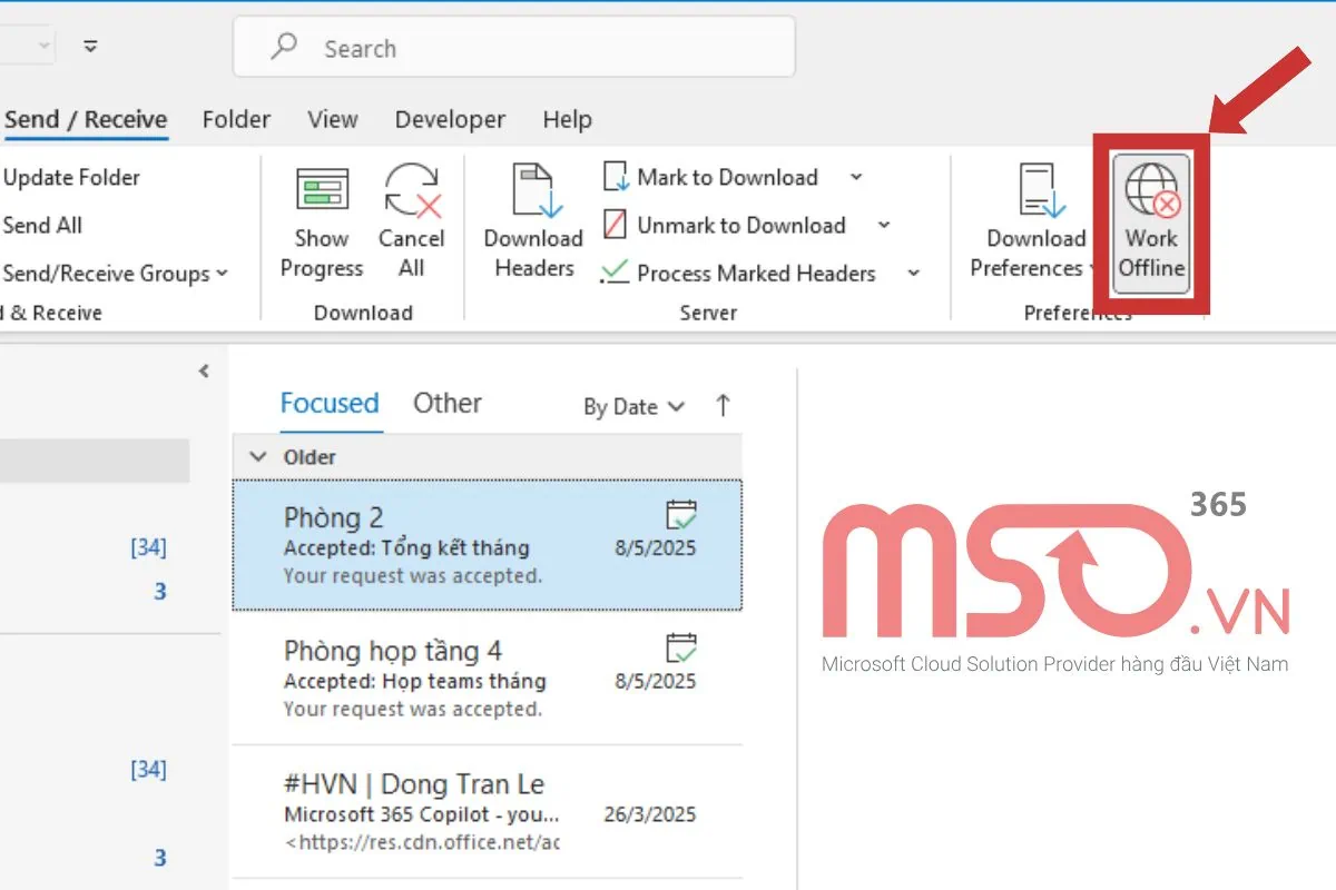 Hướng dẫn các cách sửa lỗi Outlook gửi mail vào Outbox