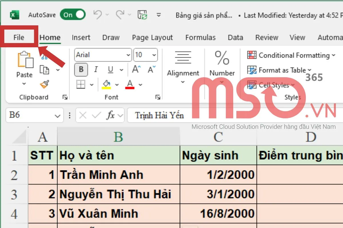 Các cách sửa lỗi Microsoft Excel Cannot Paste the data hiệu quả