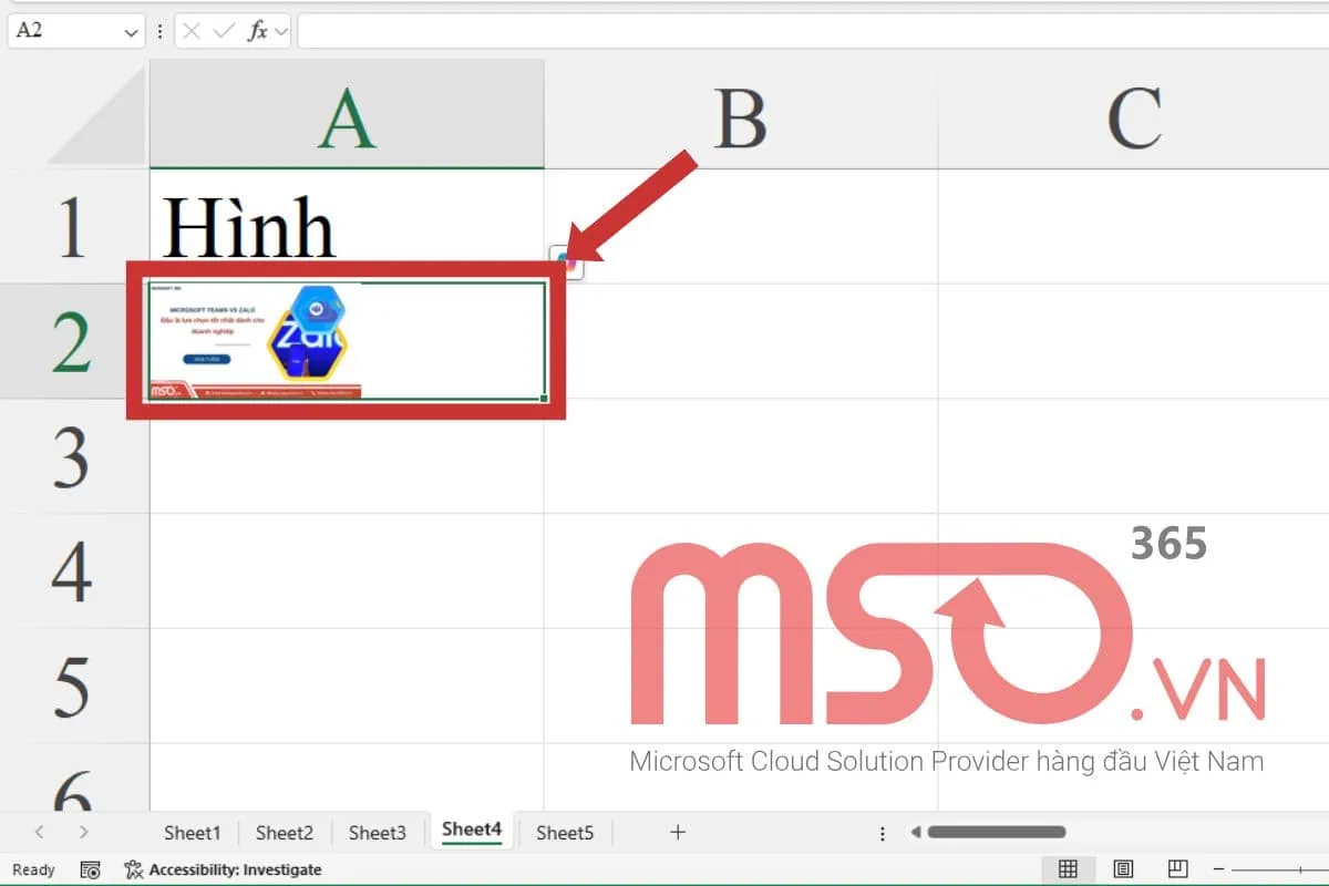 Hướng dẫn cách chèn hình vào Excel bằng VBA Excel