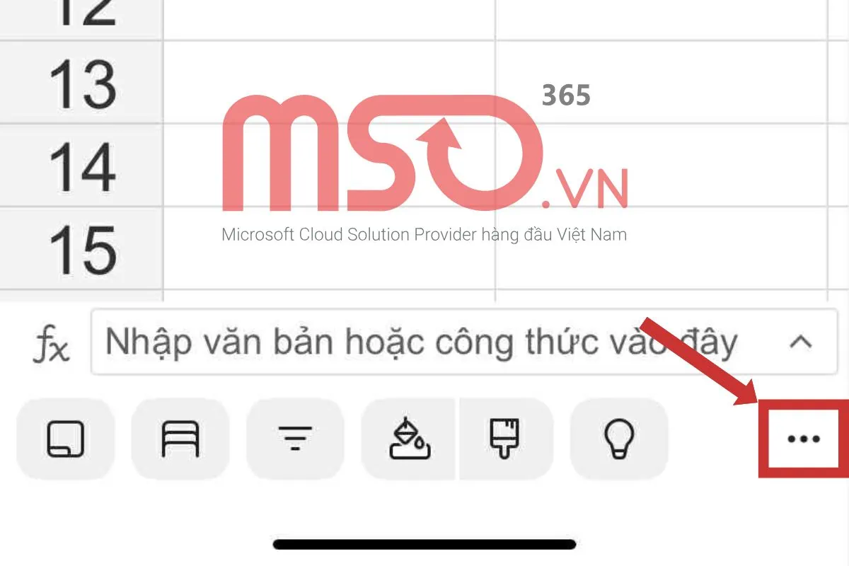 Hướng dẫn cách chèn hình ảnh vào Excel trên điện thoại