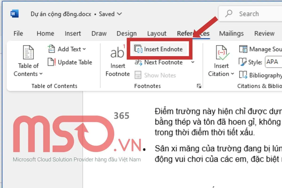 Hướng dẫn cách sử dụng Endnote trong Word chi tiết nhất