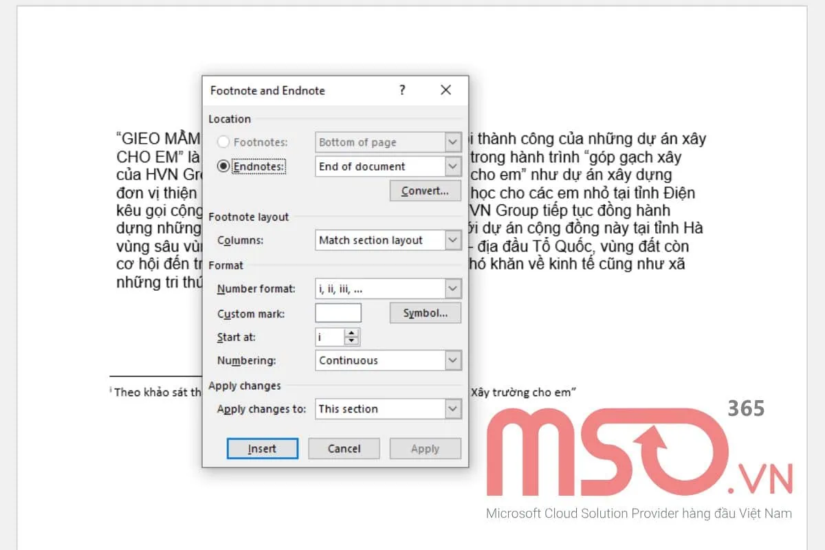 Hướng dẫn cách sử dụng Endnote trong Word chi tiết nhất