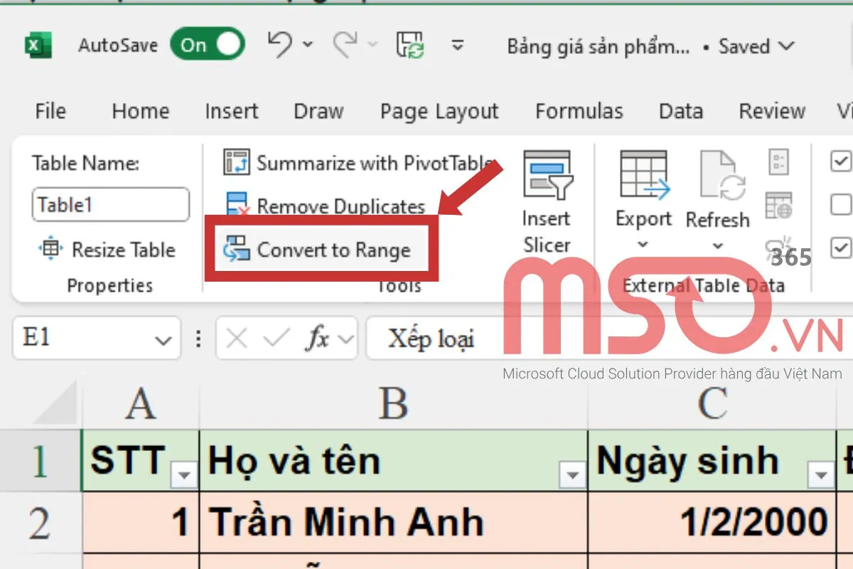 Lỗi #SPILL là lỗi gì trong Excel? Cách khắc phục hiệu quả