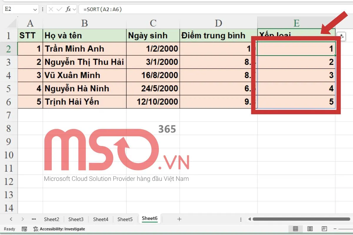 Lỗi #SPILL là lỗi gì trong Excel? Cách khắc phục hiệu quả