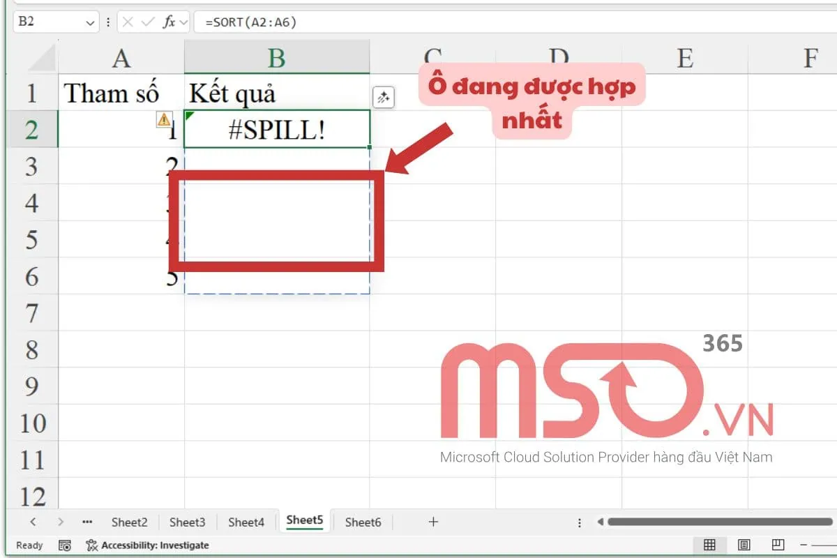 Lỗi #SPILL là lỗi gì trong Excel? Cách khắc phục hiệu quả